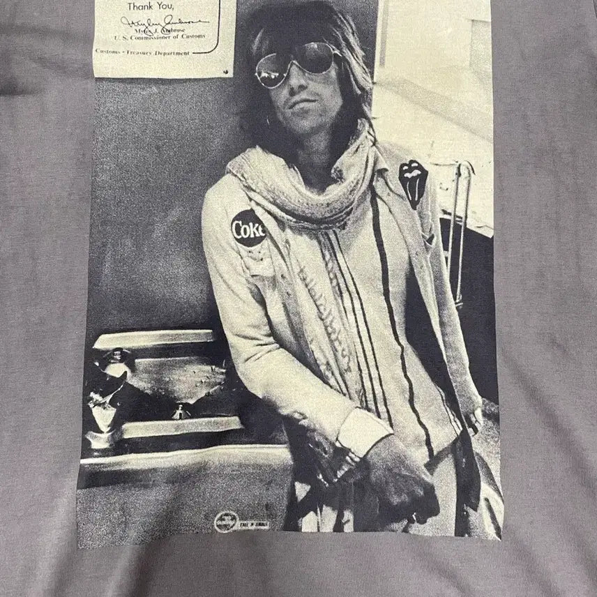 [BUNJANG] Hysteric Glamour x Rolling Stones Collaboration Short Sleeve T-Shirt / 2015 히스테릭글래머x롤링스톤즈 반팔 s