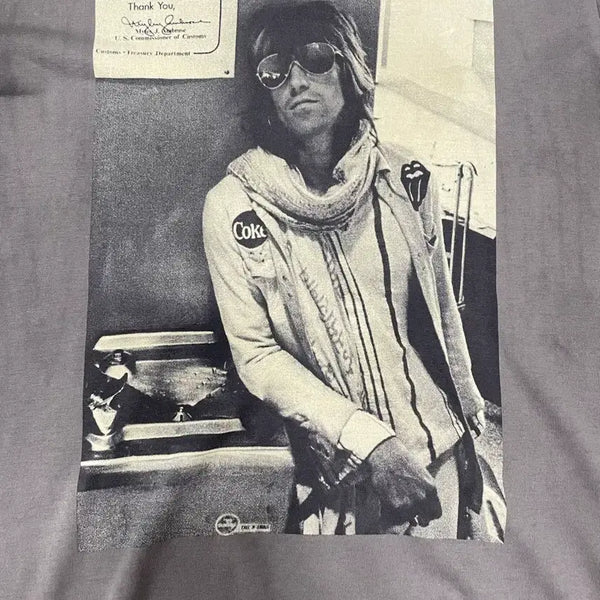 [BUNJANG] Hysteric Glamour x Rolling Stones Collaboration Short Sleeve T-Shirt / 2015 히스테릭글래머x롤링스톤즈 반팔 s