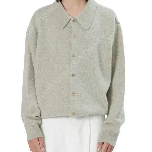 [BUNJANG] Brown Yak Carra Cardigan / 브라운야드 카라 가디건