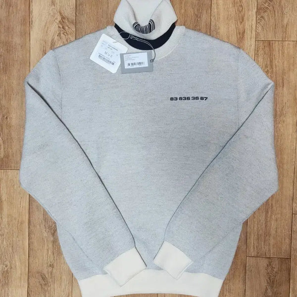 [BUNJANG] VETEMENTS Numbered Turtleneck Sweater (Size L) / 베트멍 vtmnts 넘버 터틀 넥 스웨터 새상품