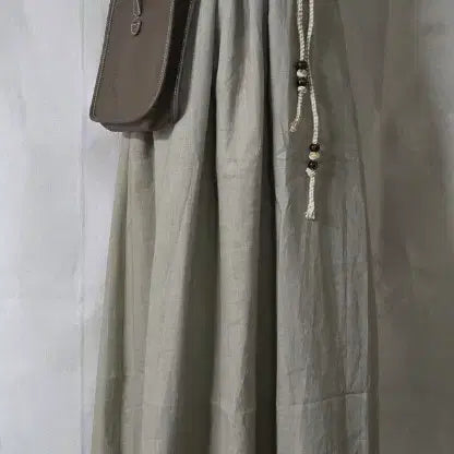 [BUNJANG] Linen Maxi Dress / (새상품) 린넨 롱 원피스