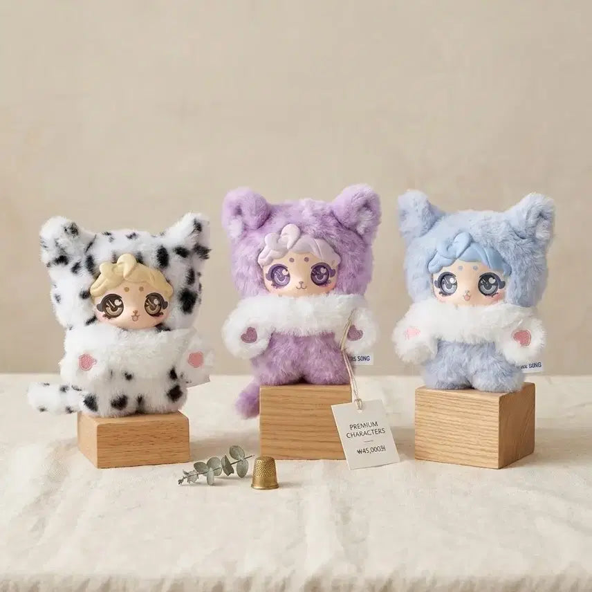 [BUNJANG] Penguin Mascot Plush Keychain / [무배]펭펭 호피