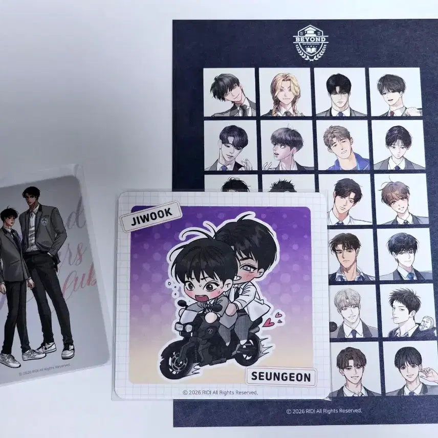 [BUNJANG] RIDIGO Fantasit "Even If You Don't Love Me" Visit Photocard/Coaster / 리디고 판타지트 나를사랑하지않아도 나사도 방문포카/코스터