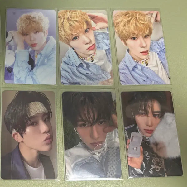 [BUNJANG] NCT WISH Sion Photocard & Polaroid Bundle Set (with Group Cup Holder Freebie) / 엔시티위시 시온 포카+폴라 일괄 양도(단체 컵홀더 덤)