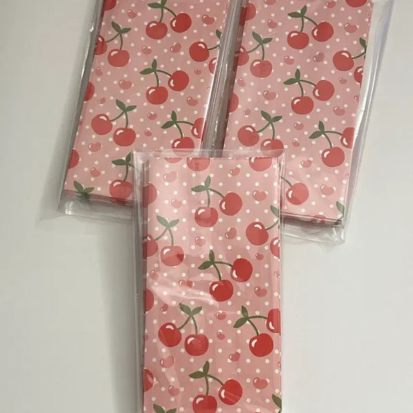 [BUNJANG] Cherry Stand-Up Pouch Bag S / 체리 각대 포장봉투 S