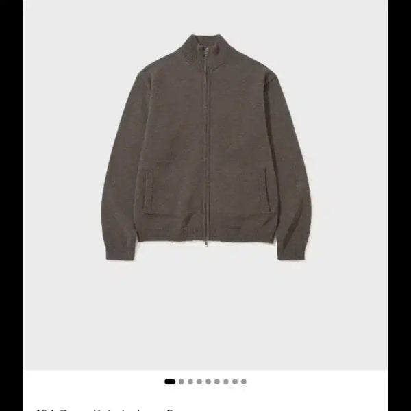 [BUNJANG] My Library 124 Cover Knit Jacket Brown L / 마이라이브러리 124 커버 니트 자켓 브라운 L