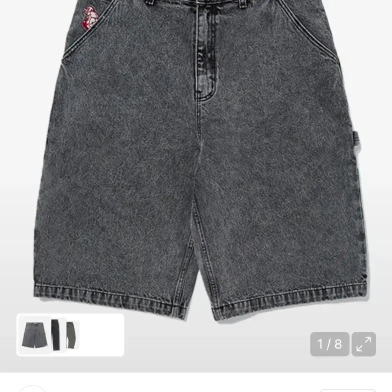 [BUNJANG] Wekee And Us Draggy Work Shorts Black / 위캔더스 DRAGGY WORK SHORTS black