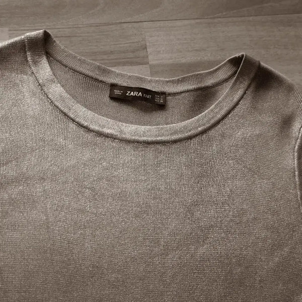 [BUNJANG] Zara Viscose Blend T-Shirt Size 66 / 자라티셔츠/66사이즈/최상급
