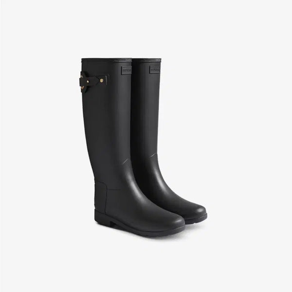 [BUNJANG] Hunter Refined Eyelet Buckle Tall Rain Boots / 헌터 리파인드 아일렛 버클 톨 레인부츠