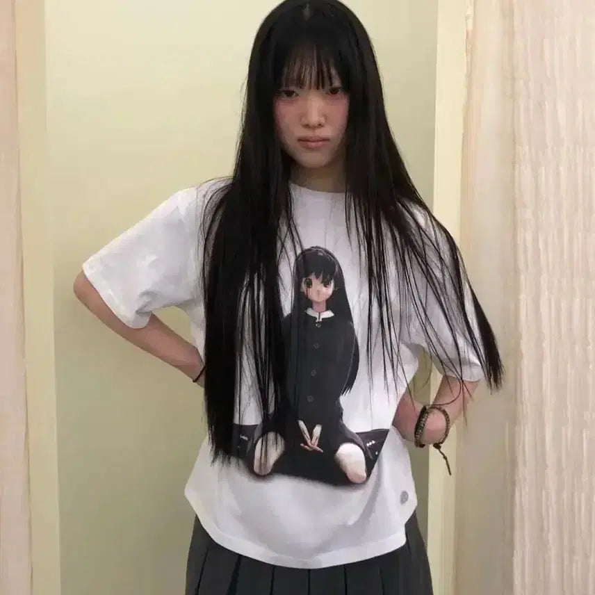 [BUNJANG] Koiseio GOSHIO Short Sleeve T-Shirt / 코이세이오 고시오 반팔 티셔츠