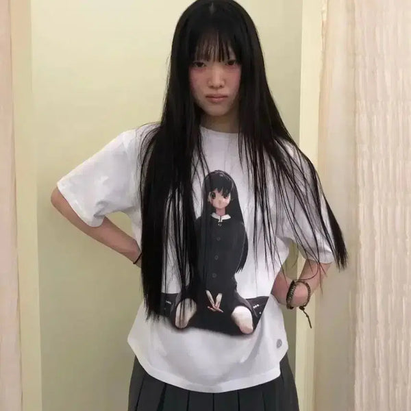 [BUNJANG] Koiseio GOSHIO Short Sleeve T-Shirt / 코이세이오 고시오 반팔 티셔츠
