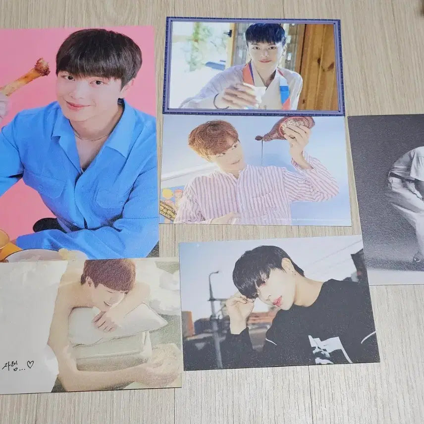 [BUNJANG] BTOB Yook Sung Jae Bundle Set Official Postcard, Poster / 비투비 육성재 공식 엽서 , 포스터 등 일괄 판매