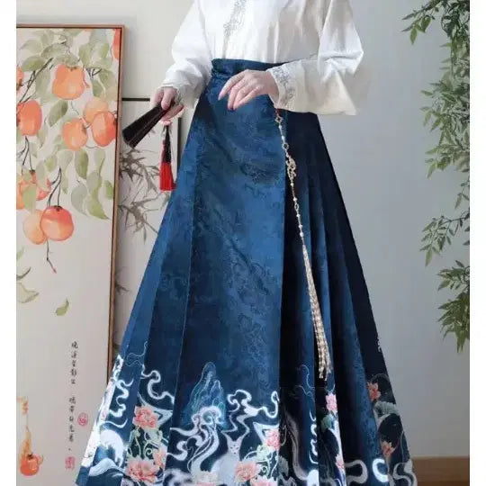 [BUNJANG] Hanbok Jeogori and Chima Set - Size M / 한복 저고리 치마