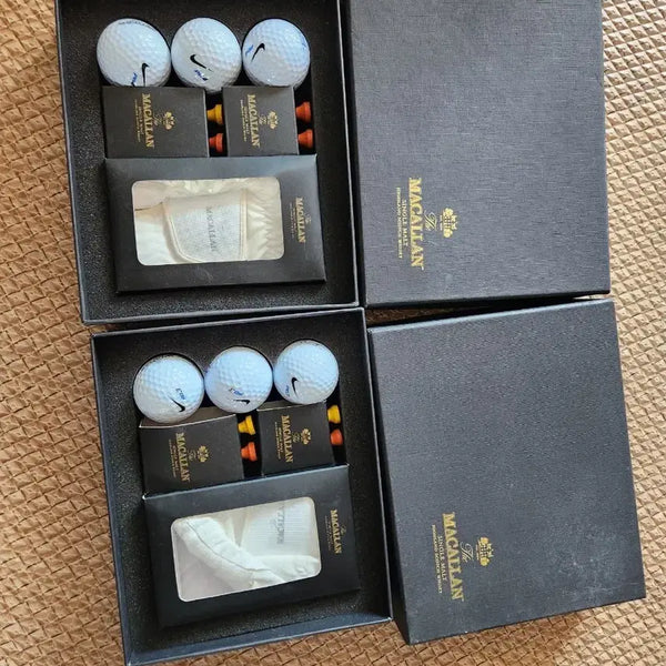 [BUNJANG] Macallan Golf Ball, Glove, and Tee Set (2 Sets) / 맥켈란 골프공/장갑/티 세트 (2개)