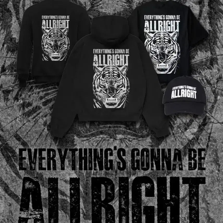 [BUNJANG] All Right The Hyundai Pop-up Store Exclusive Bolt Tiger Sweatshirt / 올라잇 한정판 더현대 팝업스토어 볼트타이거 맨투맨 상품 판매 합니다