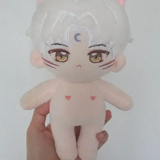 [BUNJANG] Inuyasha Sesshomaru 20cm Cotton Doll Short Hair / 이누야샤 셋쇼마루 20cm 솜깅이 속성인형 짧머
