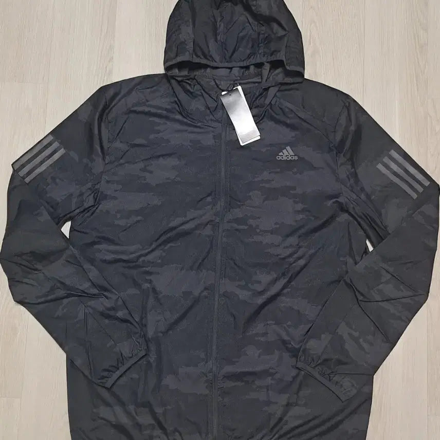[BUNJANG] Adidas Camouflage Running Windbreaker Jacket L / [새상품_정품] 아디다스 카모플라주 러닝 바람막이 L(105~110)