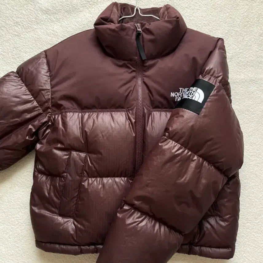 [BUNJANG] The North Face Nuptse Short Padded Jacket Cocoa Brown S / 노스페이스 눕시 숏패딩 코코아 브라운 S
