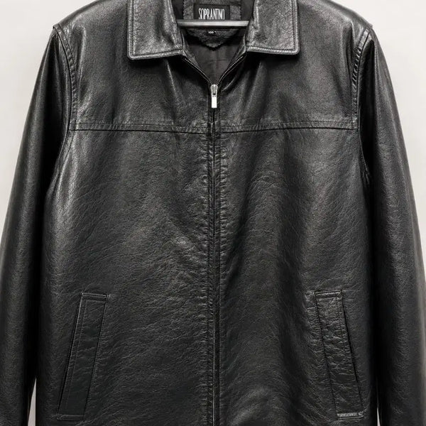 [BUNJANG] Cowhide Leather Jacket / 카우하이드 소가죽 자켓 100 성남시