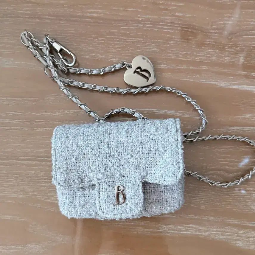 [BUNJANG] The Barnet Belt Chain Bag Silver / 더바넷 벨트 체인백 실버
