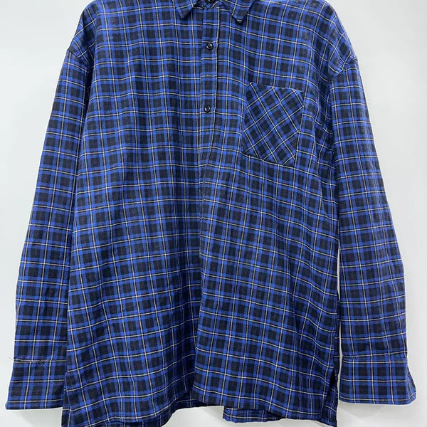 [BUNJANG] EAST KUNST Checked Shirt Size F / 이스트쿤스트 체크셔츠 F사이즈