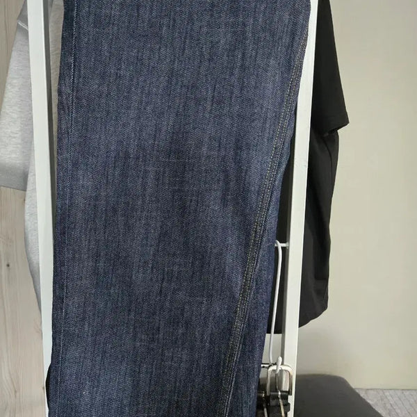 [BUNJANG] TOPI Summer Denim One-Tuck Pants Indigo / 토피 썸머 데님 원턱 팬츠 인디고