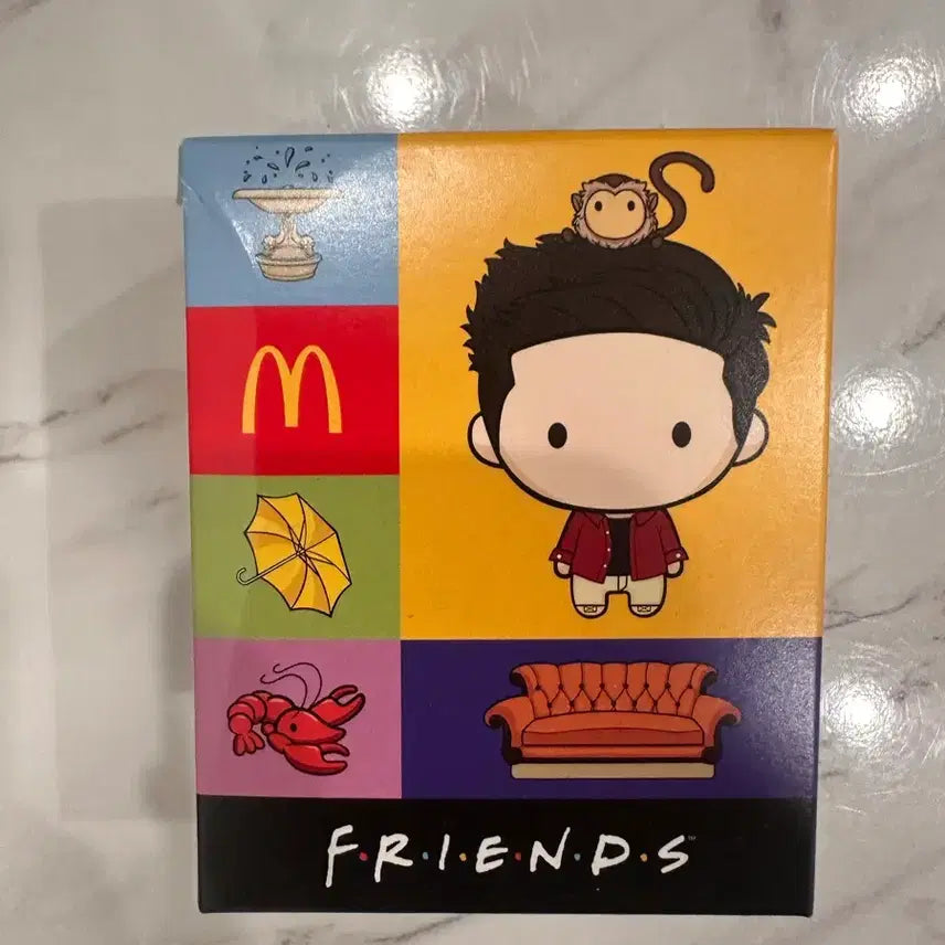 [BUNJANG] Friends McDonald's Collaboration Ross Figure (Sealed) / 프렌즈 맥도날드 콜라보 (로스 피규어)