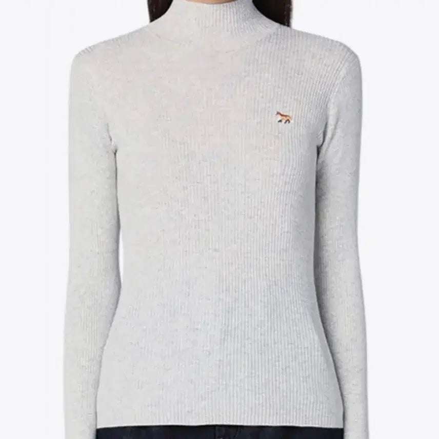 [BUNJANG] Maison Kitsuné Baby Fox Turtleneck Knit L / 메종키츠네 베이비폭스 터틀넥 목폴라 니트 L
