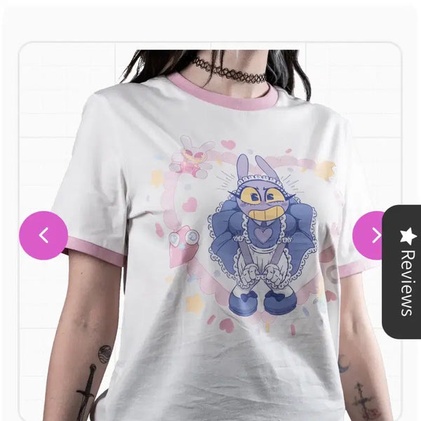 [BUNJANG] Amazing Digital Circus Jax Shirt (Size 1) / 어메이징 디지털 서커스 잭스 셔츠 1
