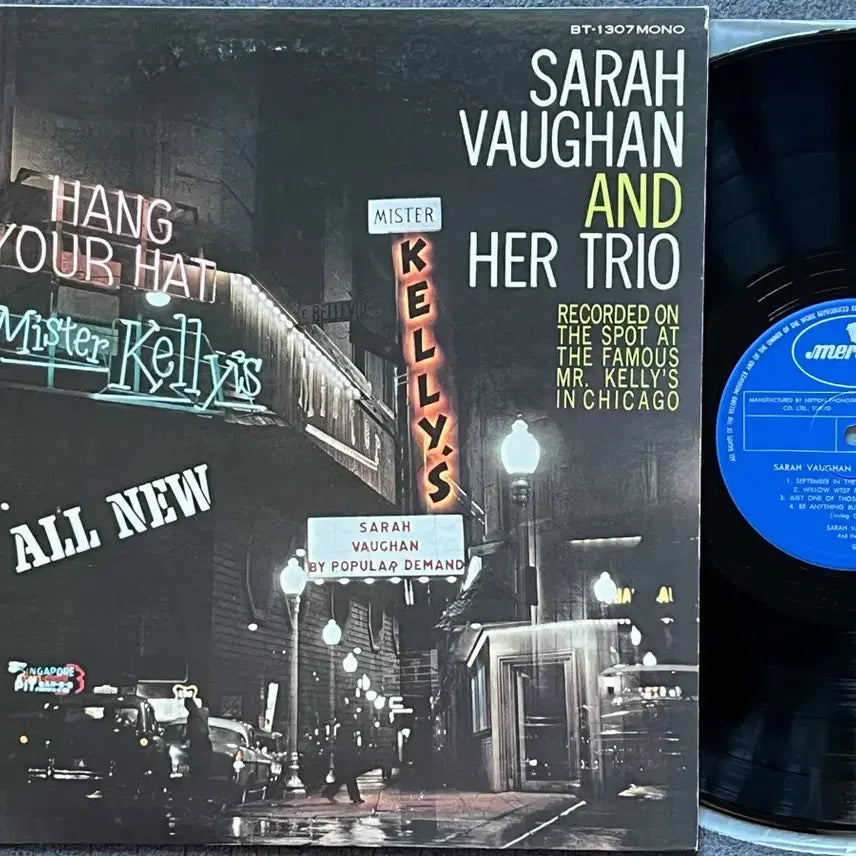 [BUNJANG] Sarah Vaughan At Mister Kellys LP (1974 Japanese Pressing) / LP : Sarah Vaughan At Mister Kellys