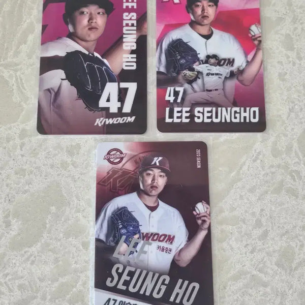 [BUNJANG] Kiwoom Heroes Lee Seung-ho Photocard / (일괄금액,개별가능)키움 이승호 포카(23년)