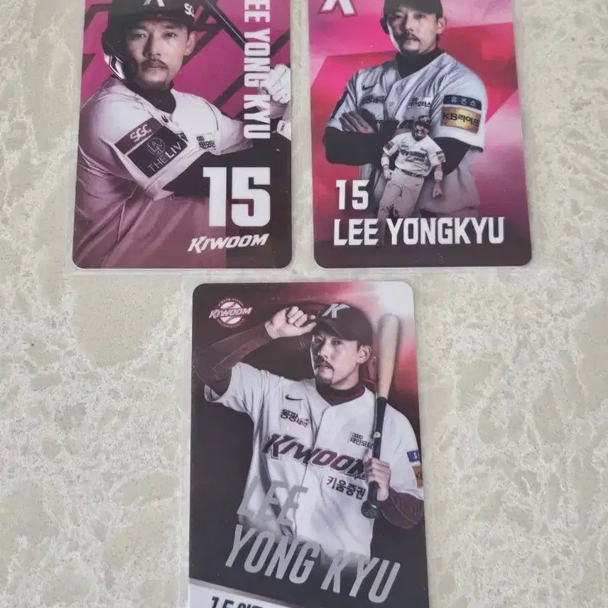 [BUNJANG] Ki-um Lee Yong-gyu Bundle Set Photocard / (일괄금액,개별가능)키움 이용규 포카(23년)