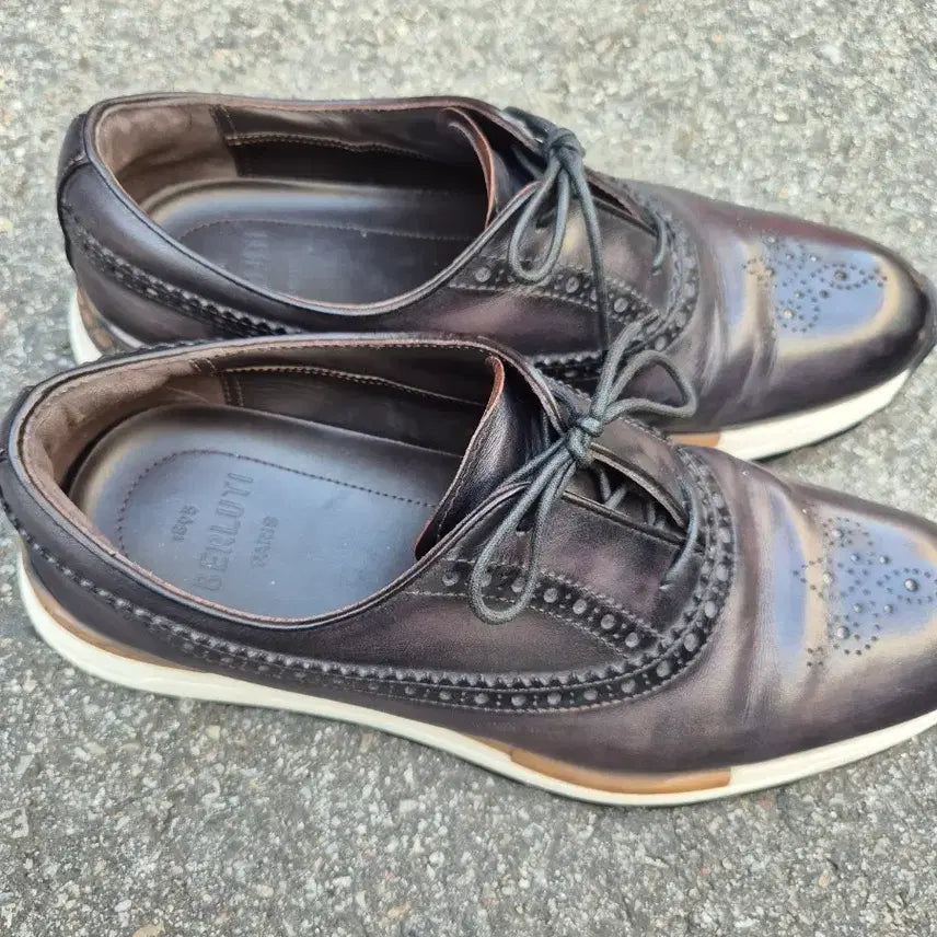 [BUNJANG] Berluti Fast Track Venezia Leather Sneakers / 벨루티 패스트 트랙 남성신발 사이즈 265~270mm