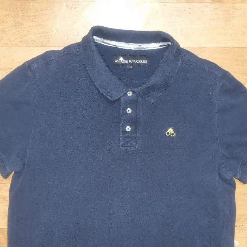 [BUNJANG] Moose Knuckles Navy Balphale T-Shirt Size L / 105)무스너클 네이비발팔PK티/L사이즈