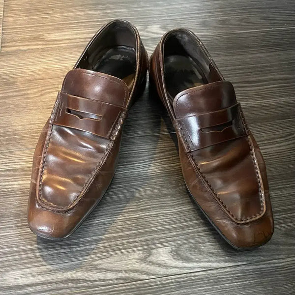 [BUNJANG] Salvatore Ferragamo Vintage Classic Loafers Shoes 265 / 페라가모 빈티지 클래식 로퍼 구두 265
