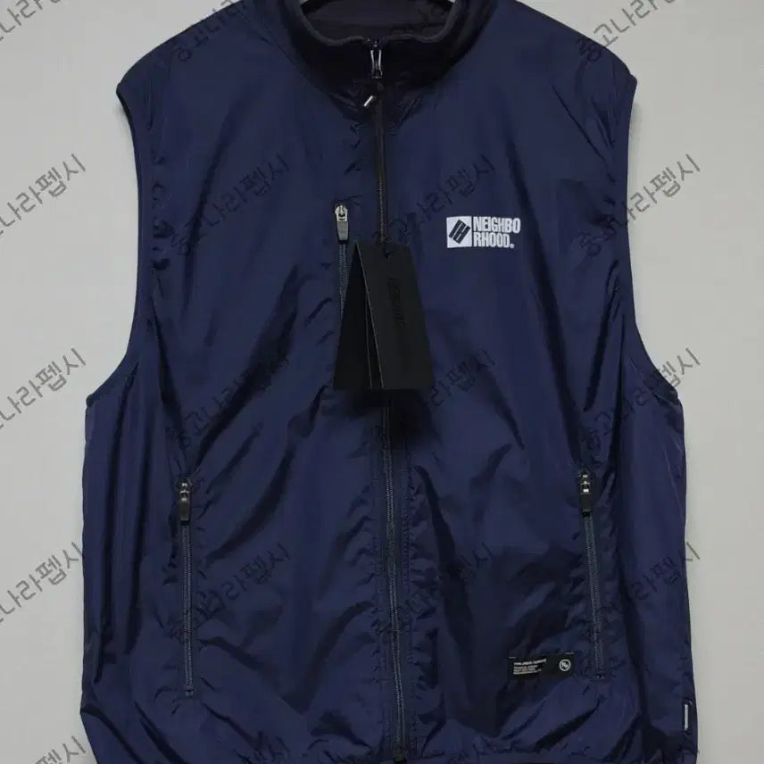[BUNJANG] Neighborhood Softshell Vest Navy L / 네이버후드 소프트쉘 베스트 조끼 (새상품)