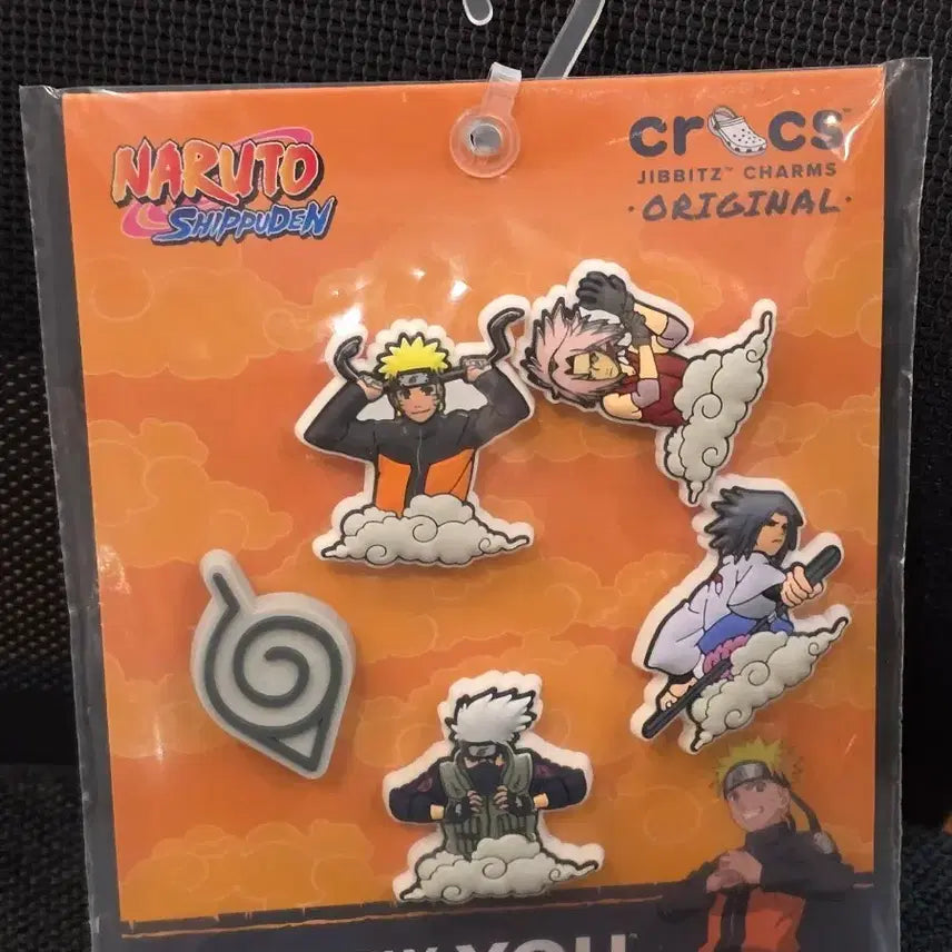 [BUNJANG] Naruto Crocs Jibbitz Set / 정품 나루토 크록스 지비츠 세트 (정가이하급처)