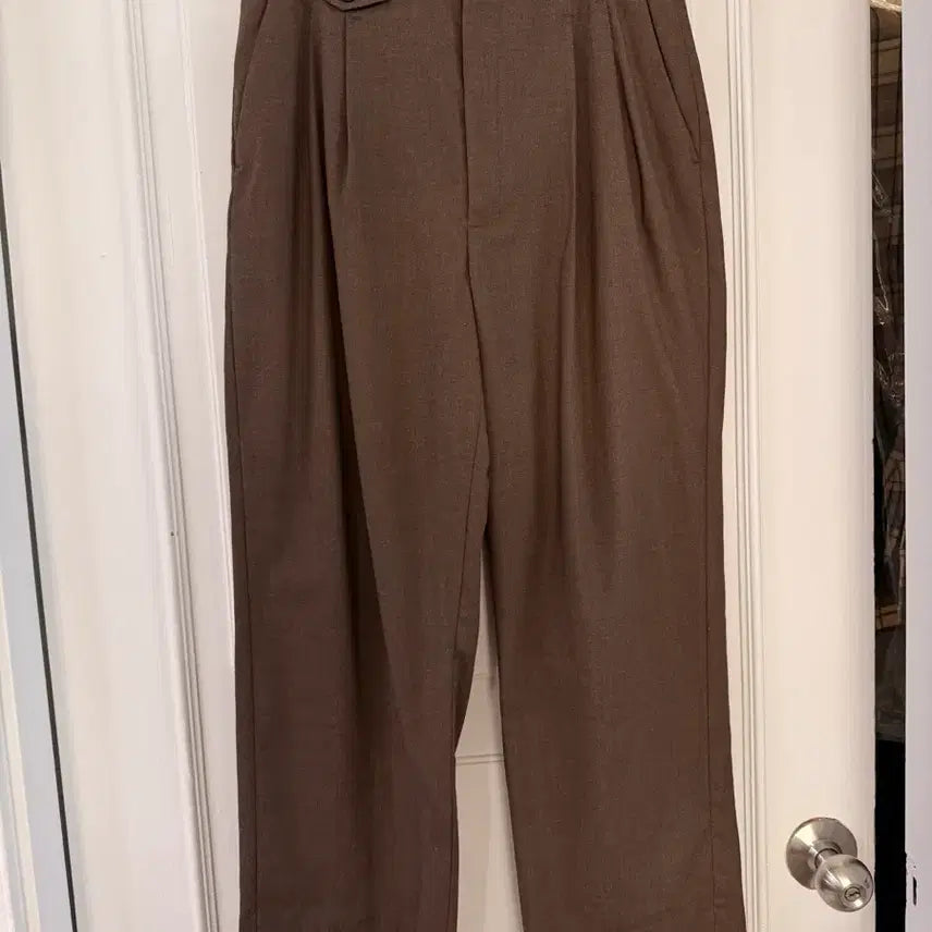 [BUNJANG] Zara Brown Trousers M / ZARA 자라 브라운 트라우저 M
