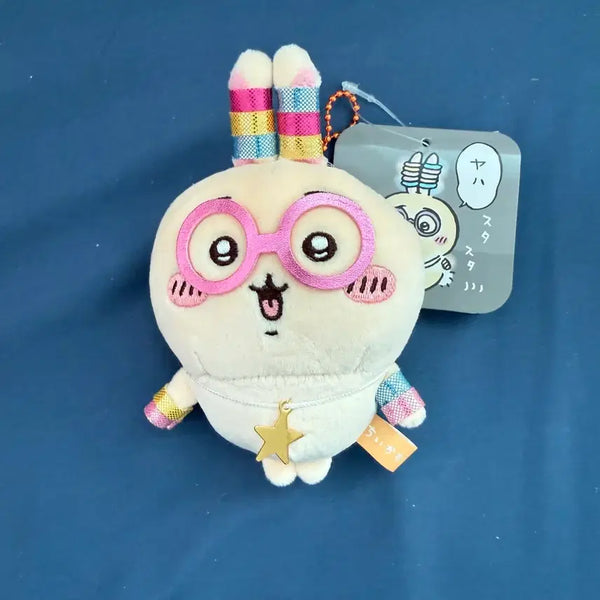 [BUNJANG] Cheekawaii "Bunny" Glow-in-the-Dark Bracelet Mascot Plush / 치이카와 야광팔찌 부자 우사기 마스코트 인형
