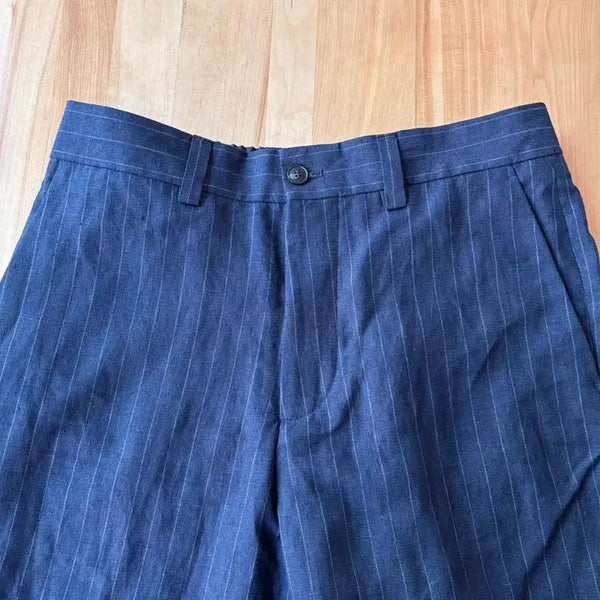 [BUNJANG] Massimo Dutti Striped Easy Trousers / 마시모두띠 스트라이프 이지 트라우저
