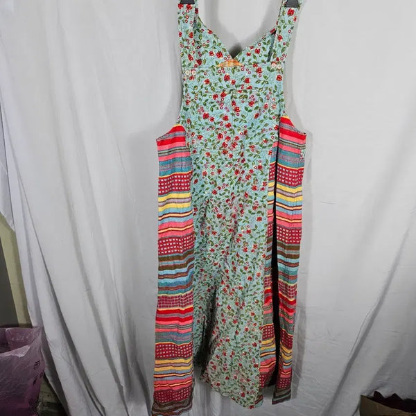 [BUNJANG] Flower Pattern Patch Dress / 플라워패턴 패치원피스