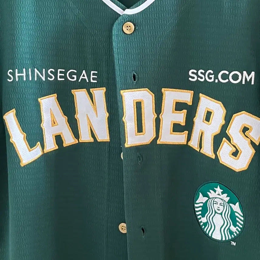 [BUNJANG] SSG Landers 2022 Season Starbucks Jersey / Ssg랜더스 2022시즌 스타벅스 유니폼