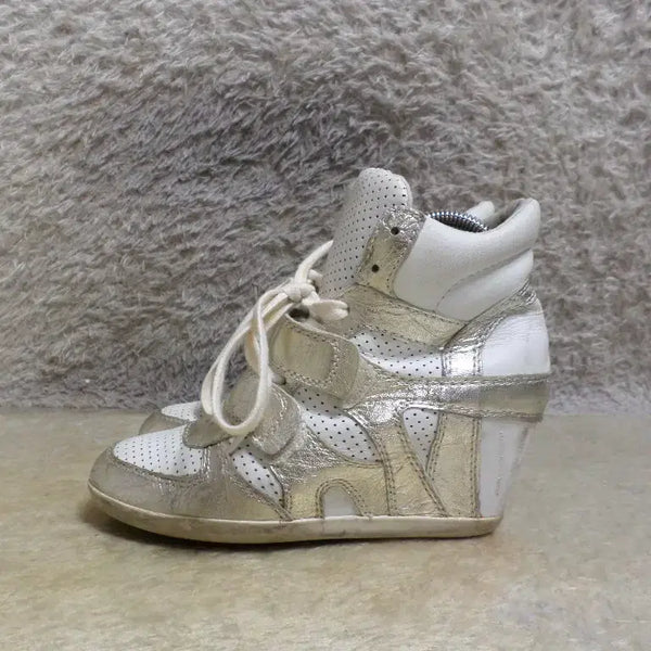 [BUNJANG] Ash Bowie Wedge Sneakers White / 후루룩구제2 230 아쉬 보위 웨지 운동화 스니커즈 화이트 260516