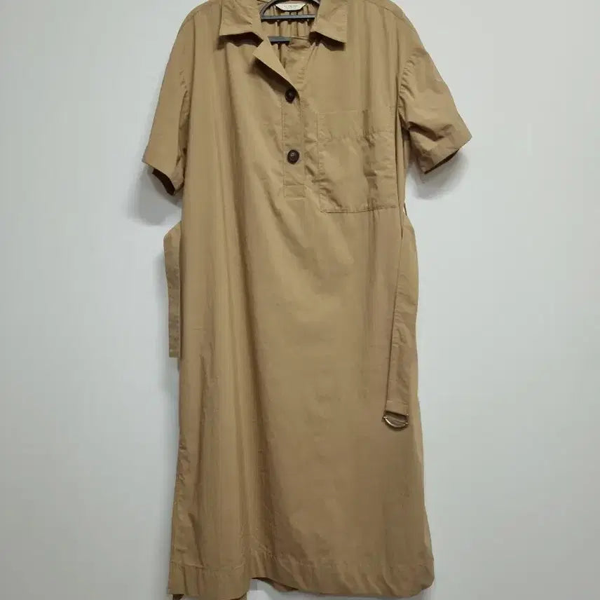 [BUNJANG] Olivia Brown Belt Long Dress / vv올리비아 브라운 벨트 롱 원피스90