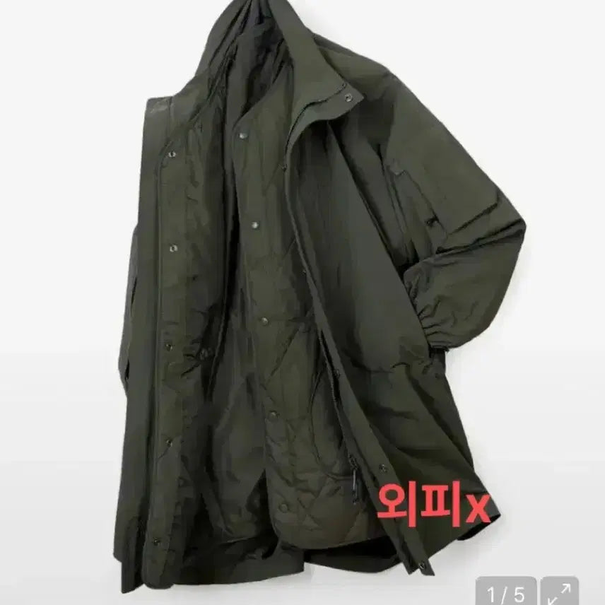 [BUNJANG] Monster Long Jumper Khaki / 몬스터 롱 점퍼 카키_COOSJP033KHAKI