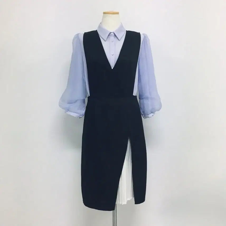 [BUNJANG] Twee Purple Organza Blouse / Twee 퍼플 오간자 블라우스