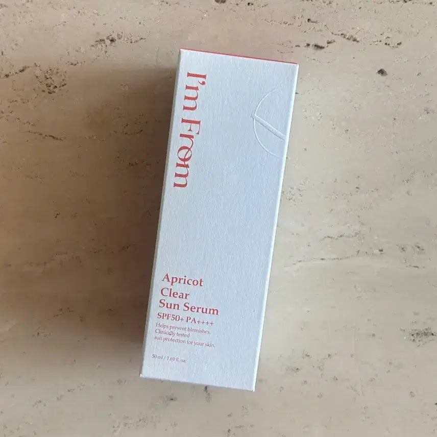 [BUNJANG] I'm From Apricot Clear Sun Serum SPF50+ PA++++ / [새상품] 아임프롬 애프리콧 클리어 선 세럼