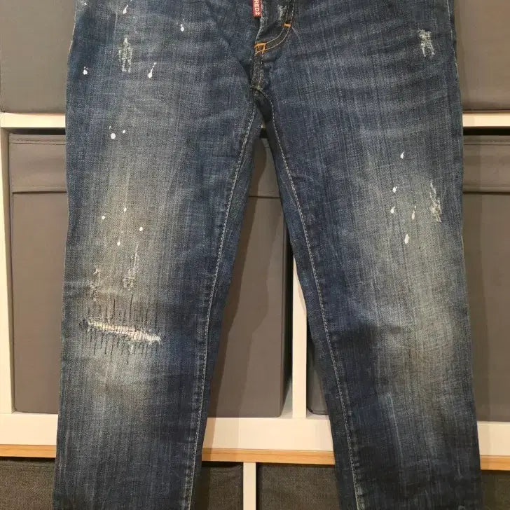[BUNJANG] Dsquared2 Women's Distressed Denim Jeans / 정품)디스퀘어드2 데님