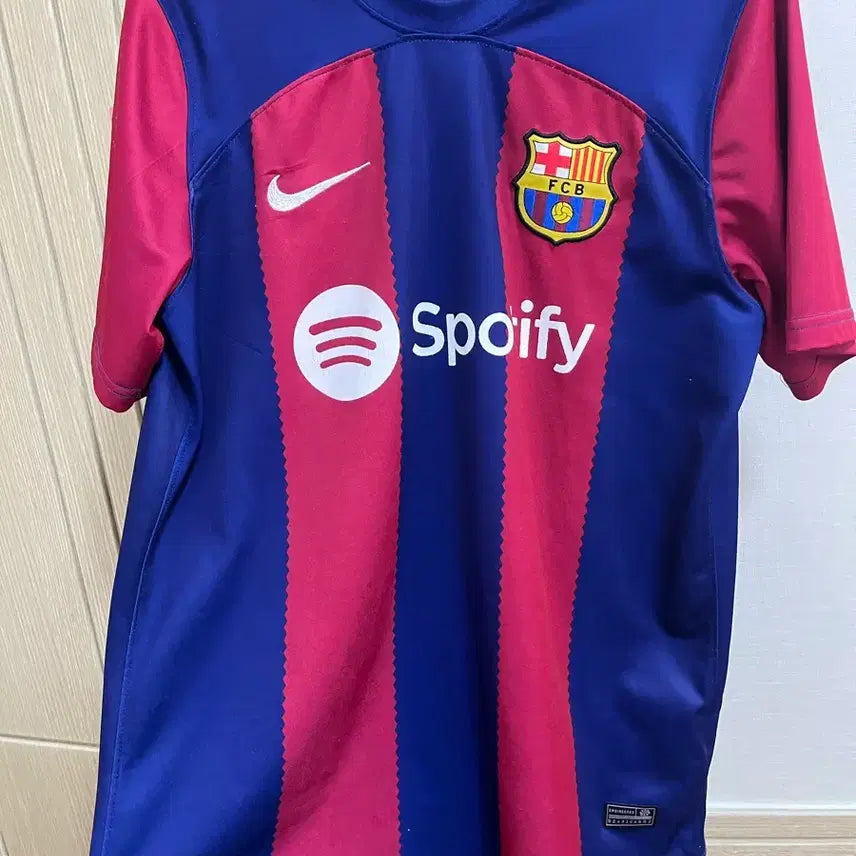 [BUNJANG] FC Barcelona 2023-24 Lewandowski Jersey (Size M) / 23-24 FC바르셀로나 유니폼 팝니다 레반도프스키