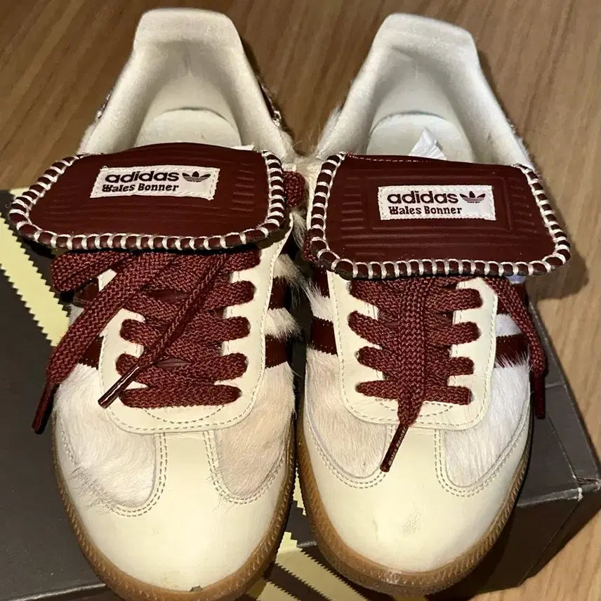 [BUNJANG] Adidas Wales Bonner Samba Cream White / 아디다스 웨일즈 보너 삼바 크림 화이트